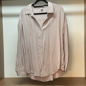 Lavender Button Down Shirt